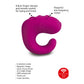 Gvibe GRing XL Cock Ring en Vinger Vibrator - Zoete Framboos - EroticToyzVingervibratorG - Vibe