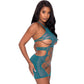Halterjurk - One Size - Turkoois - Pleasureplay JurkjesMagic Silk