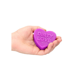 Heart Soap - Dirty Love - Lavender Scented - EroticToyzProducten,Grappige Erotische Gadgets,Zeep,Outlet,,GeslachtsneutraalS - Line by Shots