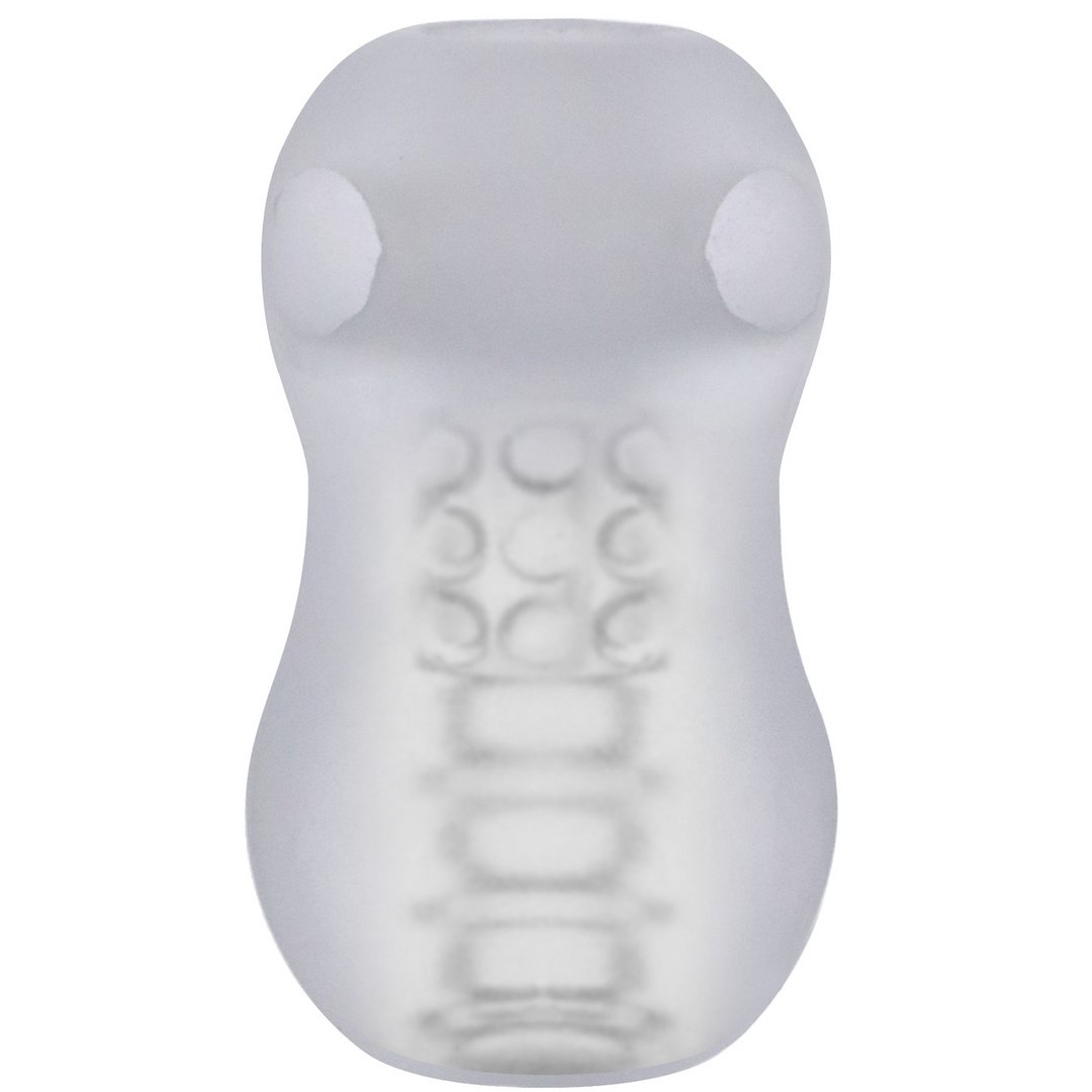 Helping Head Pro - Vibrating Masturbator Sleeve - Frost - EroticToyzProducten,Toys,Toys voor Mannen,Masturbators Strokers,Handmatige Masturbator,Outlet,,MannelijkDoc Johnson