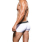 Heren Trunk - Wit/Zwart - Pleasureplay Producten,Lingerie,Lingerie voor Hem,Boxershorts,,MannelijkProwler