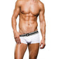 Heren Trunk - Wit/Zwart - Pleasureplay Producten,Lingerie,Lingerie voor Hem,Boxershorts,,MannelijkProwler