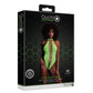 Neon Hooggesneden Body - Neonroze - Pleasureplay Bodysuits TeddiesOuch! by Shots