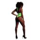 Neon Hooggesneden Body - Neonroze - Pleasureplay Bodysuits TeddiesOuch! by Shots