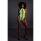 Neon Hooggesneden Body - Neonroze - Pleasureplay Bodysuits TeddiesOuch! by Shots