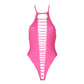 Neon Body - Hoog Gesneden UV - Effect - Pleasureplay Bodysuits TeddiesOuch! by Shots