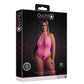 Neon Body - UV - Geactiveerd, Hoog - Gesneden, Neonroze/Neongroen, XS/XXXXL - Pleasureplay Bodysuits TeddiesOuch! by Shots