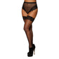Hooggetailleerde Jarreteltanga - Zwart - Pleasureplay Strings en SlipjesDreamgirl