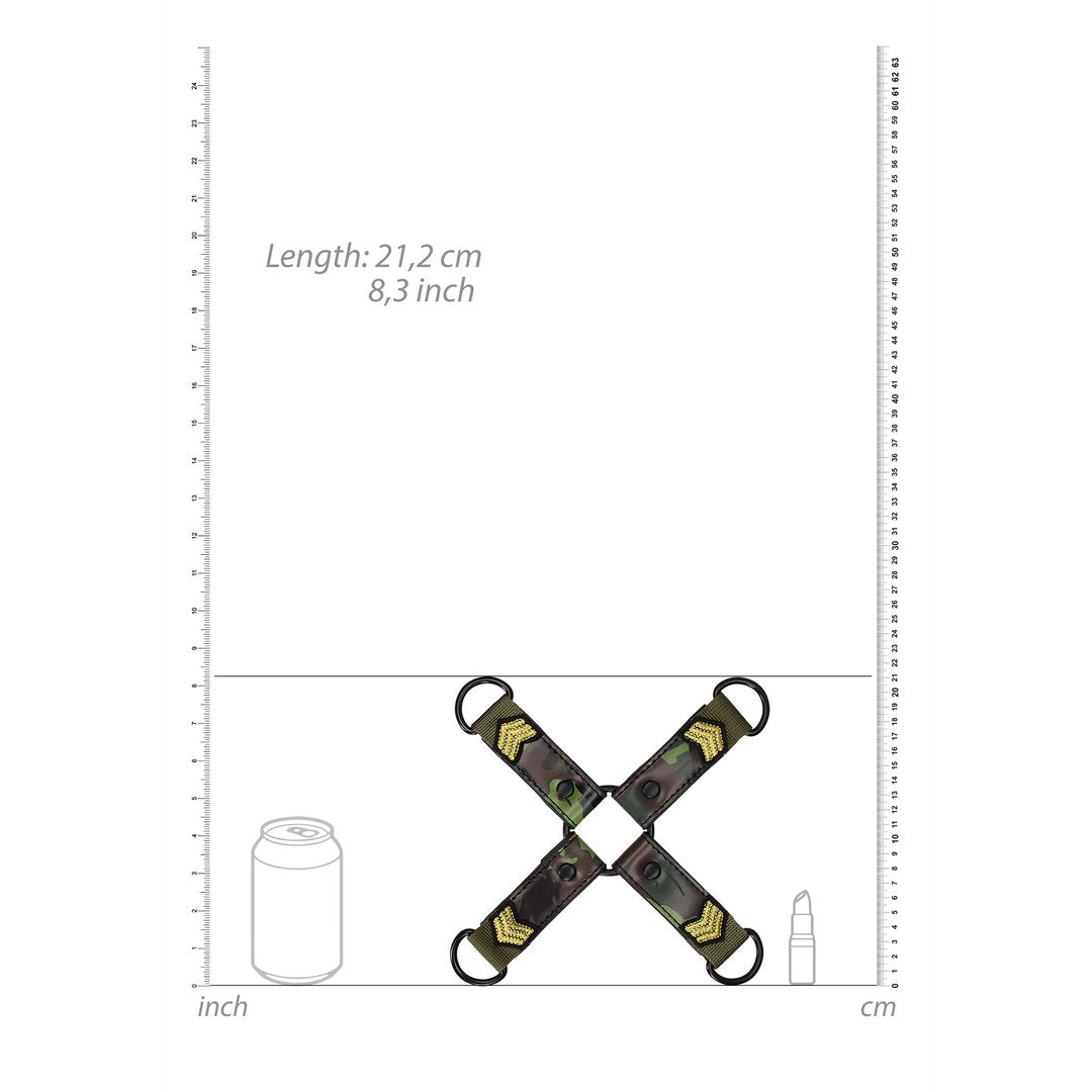 Hogtie Connector - Army Theme - EroticToyzProducten,Toys,Fetish,Restraints,Outlet,,GeslachtsneutraalOuch! by Shots