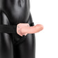 Strap - On Dildo - 15,5 cm Hollow, Verstelbare Riem - Pleasureplay HolRealRock by Shots
