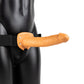 Hollow Strap - On Dildo - 24,5 cm - Bruin - Pleasureplay HolRealRock by Shots
