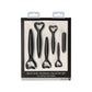 Vaginale Dilator Set - Silicone 5 - delig Met Bullet - Vibrator - Pleasureplay DilatatorsetsOuch! by Shots