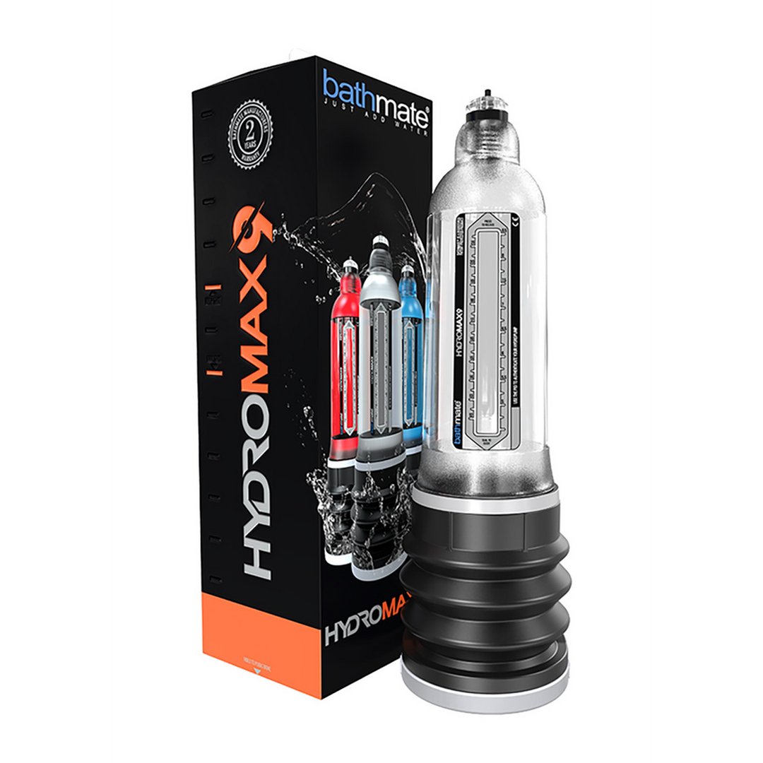 HydroMax9 Penis Pomp met 35% Extra Zuigkracht - Transparant - EroticToyzHandmatige PompenBathmate