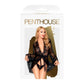 Korte Kimono Lingerieset - Wimperkant - Pleasureplay NachtkledingPenthouse Lingerie