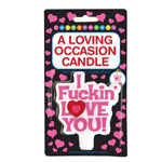 I Fuckin Love You, Candle - EroticToyzProducten,Grappige Erotische Gadgets,Kaarsen,,GeslachtsneutraalLittle Genie Productions