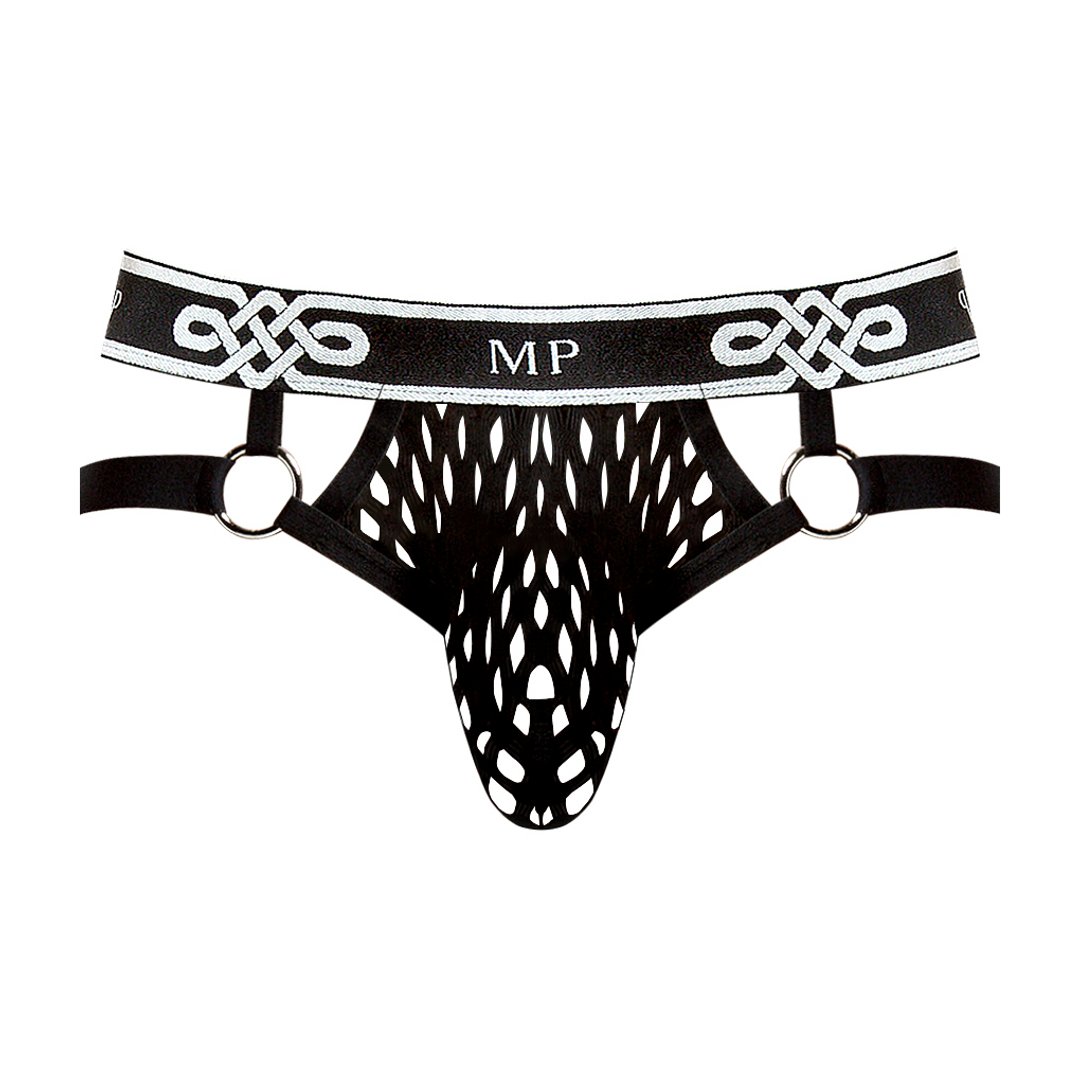 Jock Ring - M - Black - EroticToyzProducten,Lingerie,Lingerie voor Hem,Jocks,,MannelijkMale Power