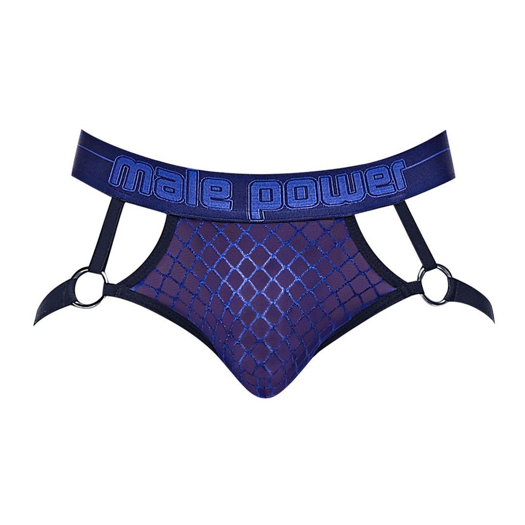 Jock Ring - M - Navy - EroticToyzProducten,Lingerie,Lingerie voor Hem,Jocks,,MannelijkMale Power