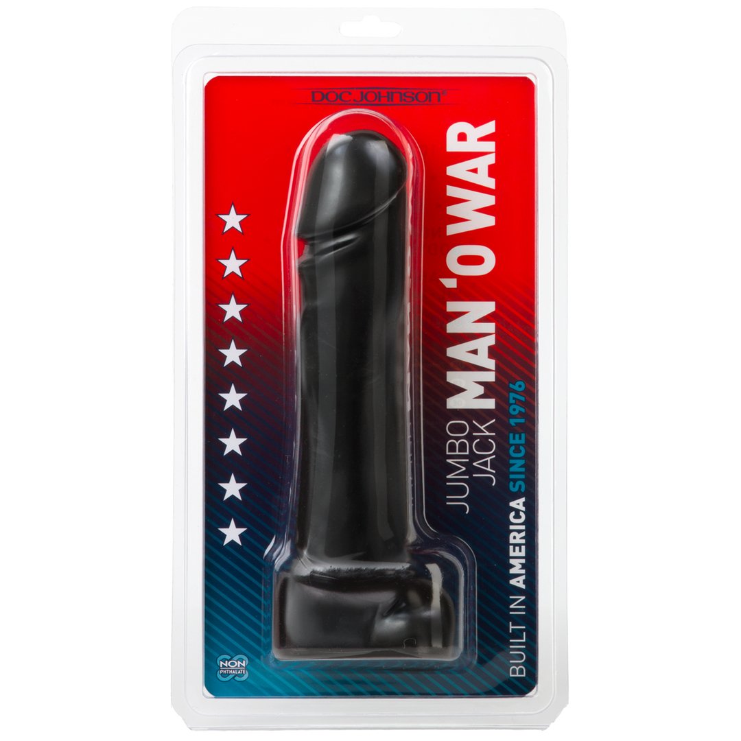 Jumbo Jack - Man O'War - EroticToyzProducten,Toys,Dildos,Realistische Dildo's,,GeslachtsneutraalDoc Johnson