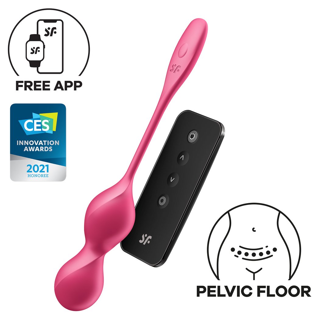 Kegel Trainer en G - spot Stimulator - Roze - EroticToyzProducten,Toys,Sexuele Training,Vaginale ballen Ben Wa - ballen,Binnenkort Verwacht,,VrouwelijkSatisfyer