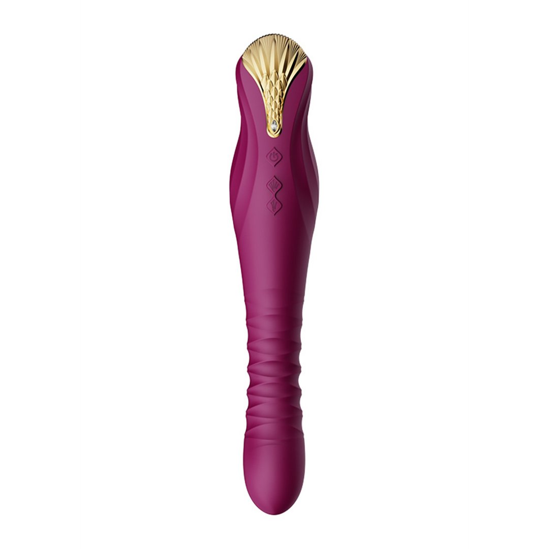 King - Power Thrust Vibrator - EroticToyzProducten,Toys,Vibrators,Luxe Vibrator,Thrusting Vibrators,,VrouwelijkZalo