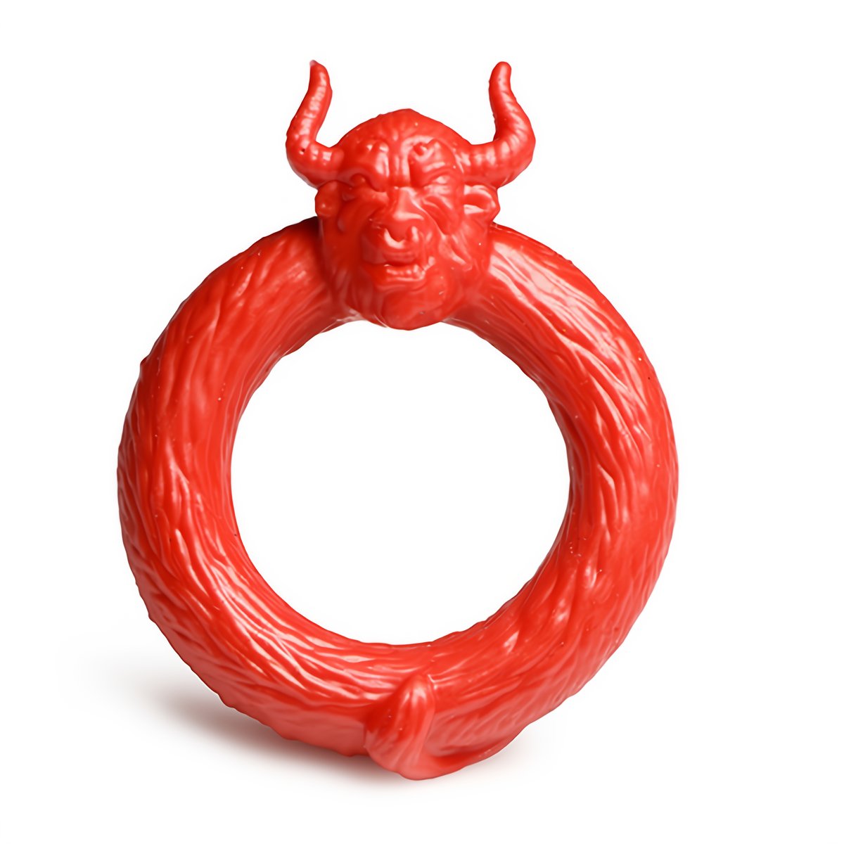 Kink Beast Mode Silicone Cock Ring - Rood - EroticToyzCockringenXR Brands