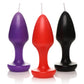 XR Brands Massagekaars Paars Rood - Pleasureplay MassagekaarsenXR Brands