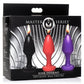 XR Brands Massagekaars Paars Rood - Pleasureplay MassagekaarsenXR Brands