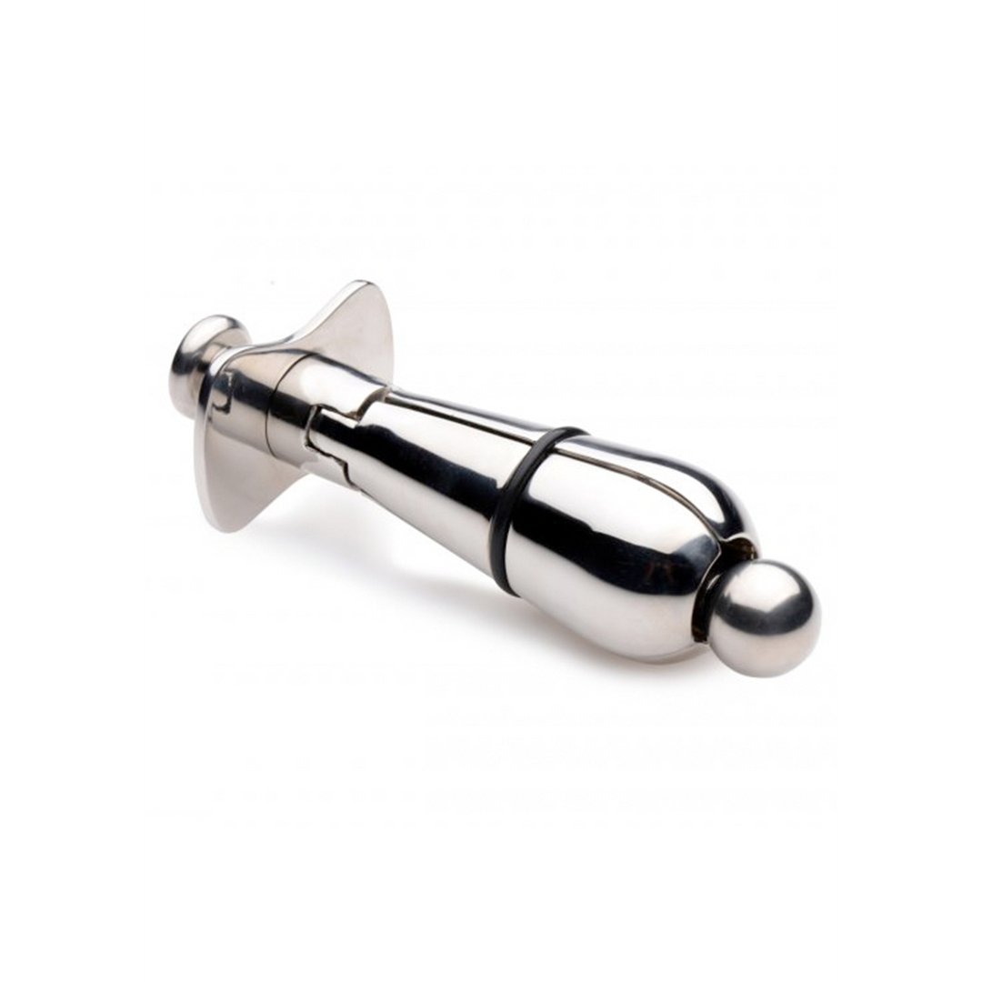 Klein Roestvrijstalen Anale Plug met Slot - EroticToyzProducten,Toys,Anaal Toys,Buttplugs Anale Dildo's,Buttplugs Anale Dildo's Niet Vibrerend,,MannelijkXR Brands