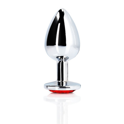 Kleine Ronde Edelsteen Buttplug - Metalen Basis met Juwelen - EroticToyzButtplugs Anale Dildo's Niet VibrerendOuch! by Shots