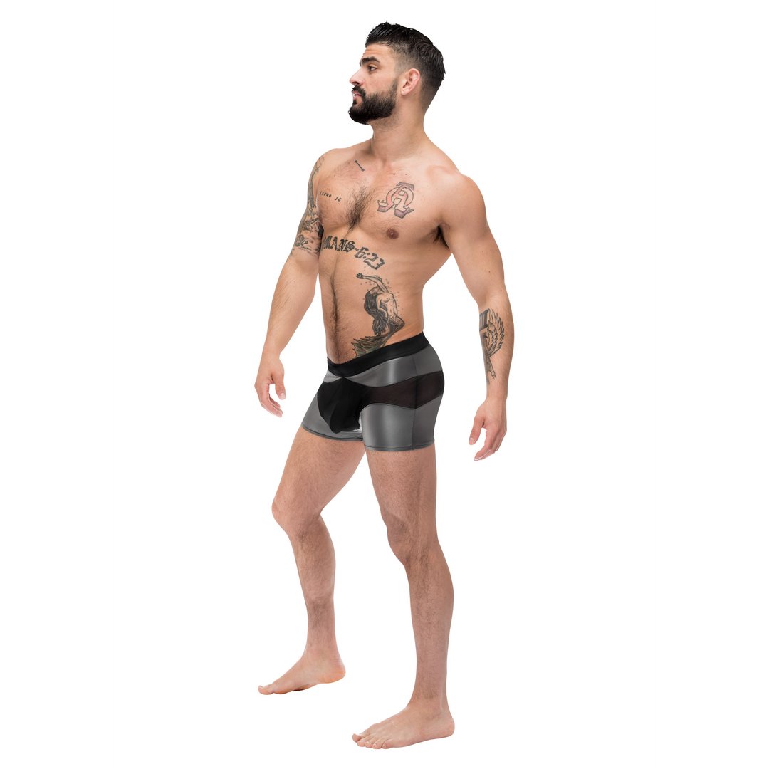 Korte Broek - L - Grijs - Ultra Dun en Flexibel - EroticToyzProducten,Lingerie,Lingerie voor Hem,Boxershorts,,MannelijkMale Power