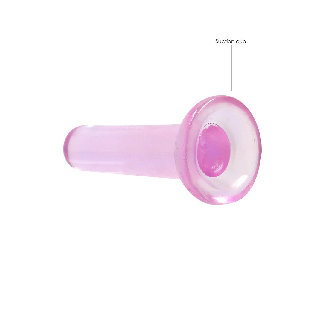 Kristalheldere Dildo - 13,5 cm - Geschikt voor Anaal en Vaginaal Gebruik - EroticToyzProducten,Toys,Dildos,Realistische Dildo's,,GeslachtsneutraalRealRock by Shots