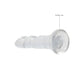 Dildo Met Zuignap - Kristalhelder 17 cm - Pleasureplay Realistische Dildo'sRealRock by Shots