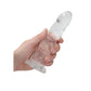 Dildo Met Zuignap - Kristalhelder 17 cm - Pleasureplay Realistische Dildo'sRealRock by Shots