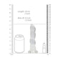 Dildo Met Zuignap - Kristalhelder 17 cm - Pleasureplay Realistische Dildo'sRealRock by Shots