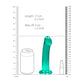 Kristalheldere Dildo Met Zuignap - 17 cm - Pleasureplay Realistische Dildo'sRealRock by Shots