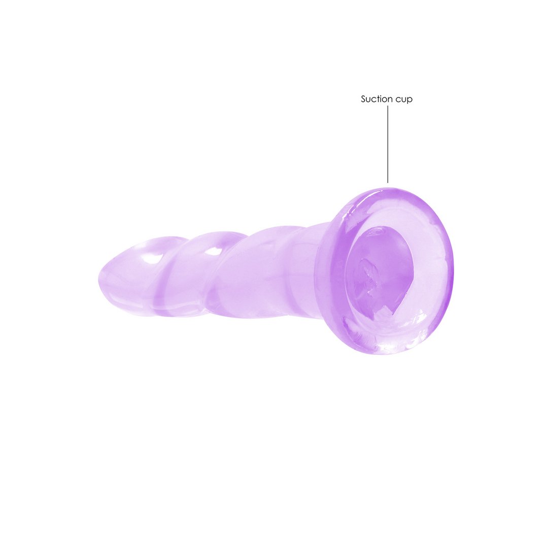 Kristalheldere Dildo - 17 cm - Voor Anaal en Vaginaal Gebruik - EroticToyzProducten,Toys,Dildos,Realistische Dildo's,,GeslachtsneutraalRealRock by Shots