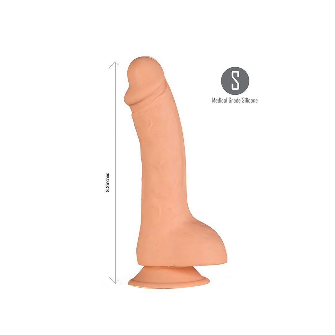 'Kyle Realistische Dildo 20,3 cm Met Zuignap - Huidkleurig' - EroticToyzRealistische Dildo'sMaiatoys