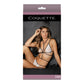 Kanten Bralette Set Met Crotchless Harness - One Size - Pleasureplay 3 - Delige SetCoquette