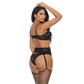 Luxe Lingerieset - XL - Pleasureplay 2 - Delige SetForplay