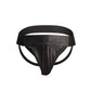 Leren Jockstrap Met Ritssluiting - Zwart - Pleasureplay JocksOuch! by Shots