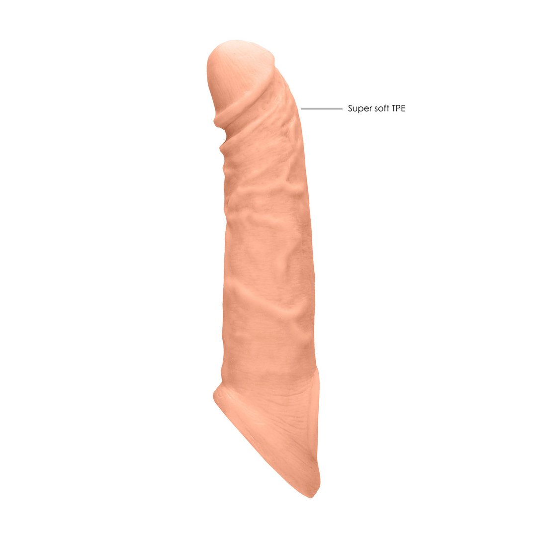 Levensechte Penis Sheath - 20 cm RealRock - EroticToyzProducten,Toys,Toys voor Mannen,Penis Sleeve,,MannelijkRealRock by Shots