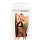 Babydoll Met Wimperafwerking - 2 Stuks - Pleasureplay BabydollsPenthouse Lingerie