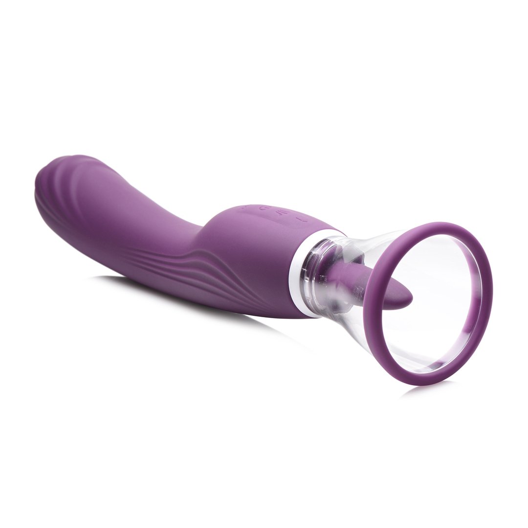 XR Brands Zuigvibrator Paars - Pleasureplay ZuigvibratorsXR Brands