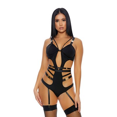 Lingerie Set Met Jarretelbandjes - XL - EroticToyzBodysuits TeddiesForplay