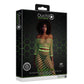 Crop Top en Lange Rok Set - UV Geactiveerd Neon - Pleasureplay 2 - Delige SetOuch! by Shots