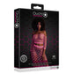 Lange Mouw Crop Top en Lange Rok Set - Neon Roze - Pleasureplay 2 - Delige SetOuch! by Shots