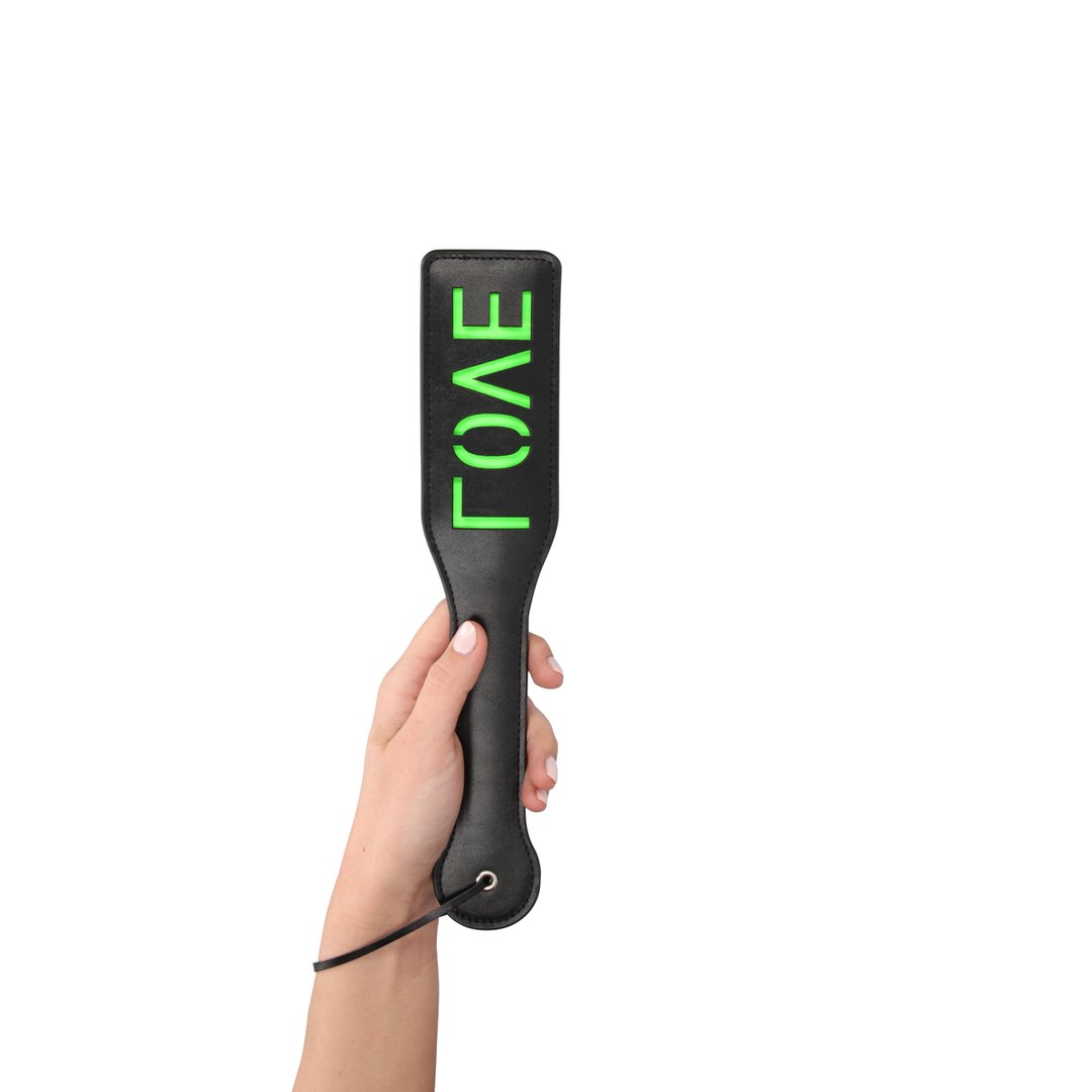 Love Paddle - Glow in the Dark - EroticToyzProducten,Toys,Fetish,Slaan en Plagen,Peddels,,Ouch! by Shots