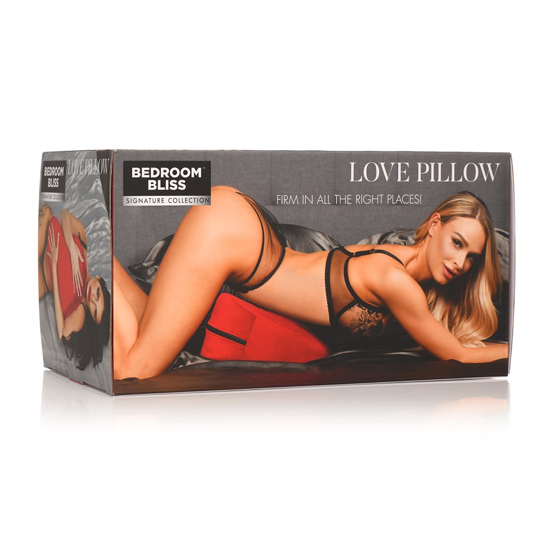 Love Pillow Hartvormig - Rood Fluweel - EroticToyzMeubelsXR Brands