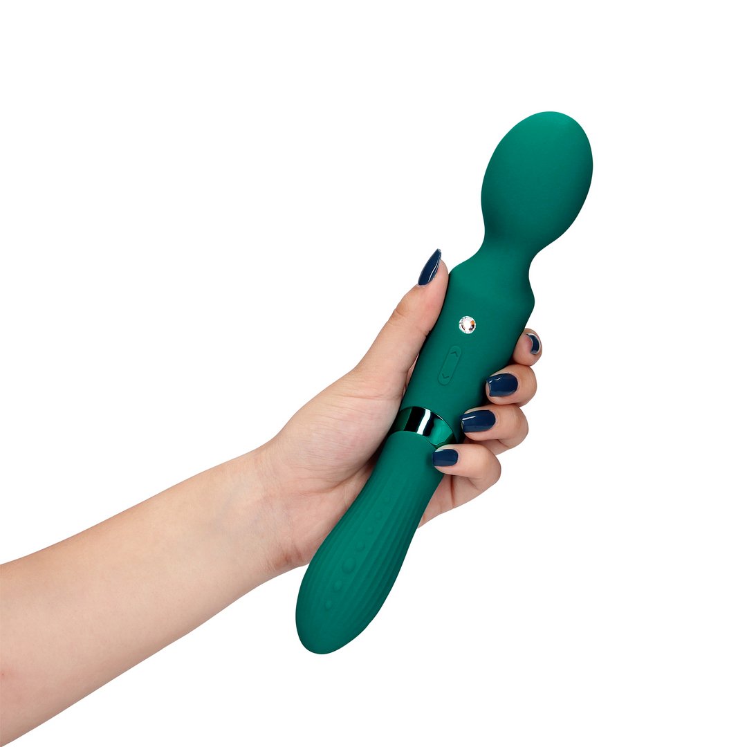 Loveline Dubbelzijdige Vibrator - Oplaadbaar - Paars - EroticToyzMassagetoestellen WandsLoveline by Shots