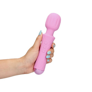 Loveline Mini Wand Vibrator - Krachtige Trillingen - Paars - EroticToyzMassagetoestellen WandsLoveline by Shots